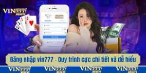 đăng nhập vin777
